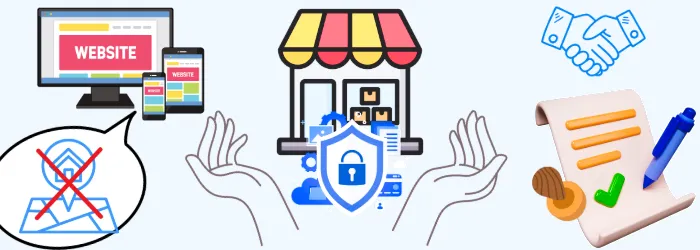 店舗支援隊による「秘密厳守」対応方法